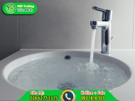 Nguyên nhân bồn rửa mặt thoát nước chậm và cách giải quyết