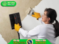 Cách gỡ giấy dán tường và gạch ốp tường đơn giản, nhanh chóng
