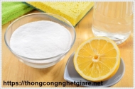 Cách thông cống nghẹt bằng Baking soda hiệu quả