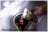 Sản phẩm nước thông cống cực mạnh - LH: 0931818553