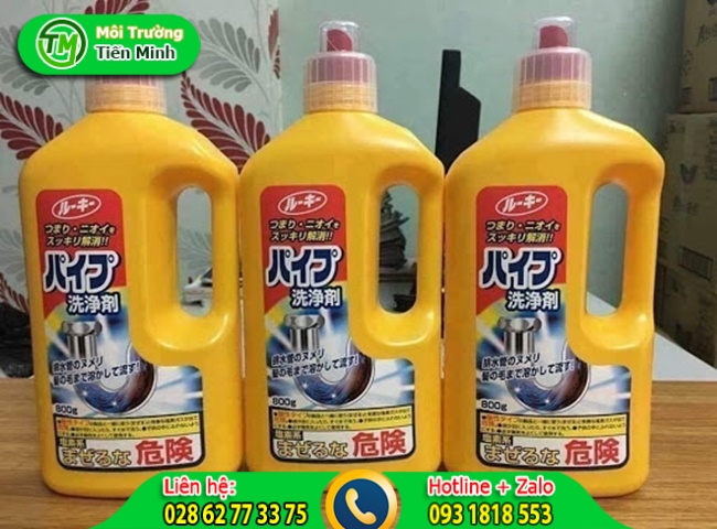 Chai th&ocirc;ng bồn rửa ch&eacute;n Nhật Bản Johnson 