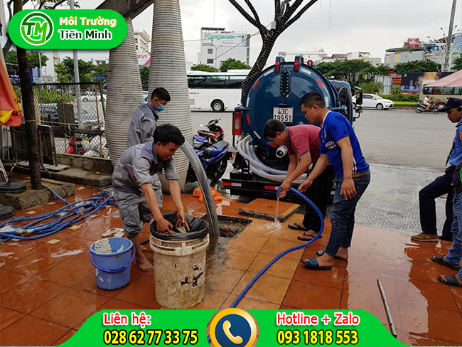 Th&ocirc;ng tắc cống nghẹt quận 10 thực hiện quy tr&igrave;nh chuẩn nhanh - sạch - gọn