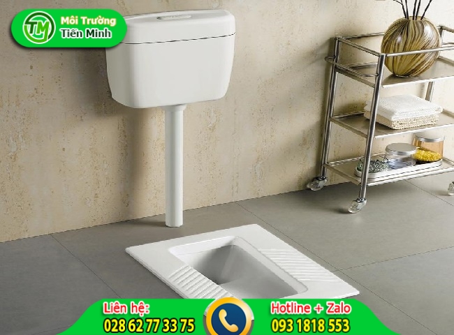 Dấu hiệu bồn cầu ngồi xổm bị nghẹt