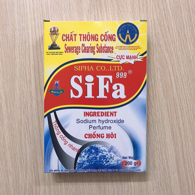 Bột thông cầu cống nghẹt Sifa