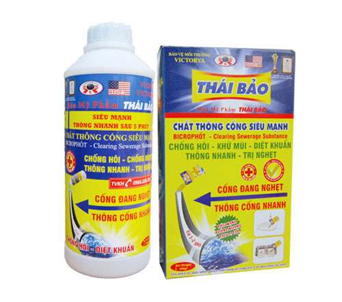 Bột thông cầu cống nghẹt Thái Bảo