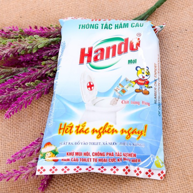 Bột thông cống nghẹt Hando