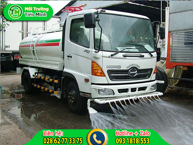 Dịch vụ cho thuê xe bồn chở nước sạch giá rẻ