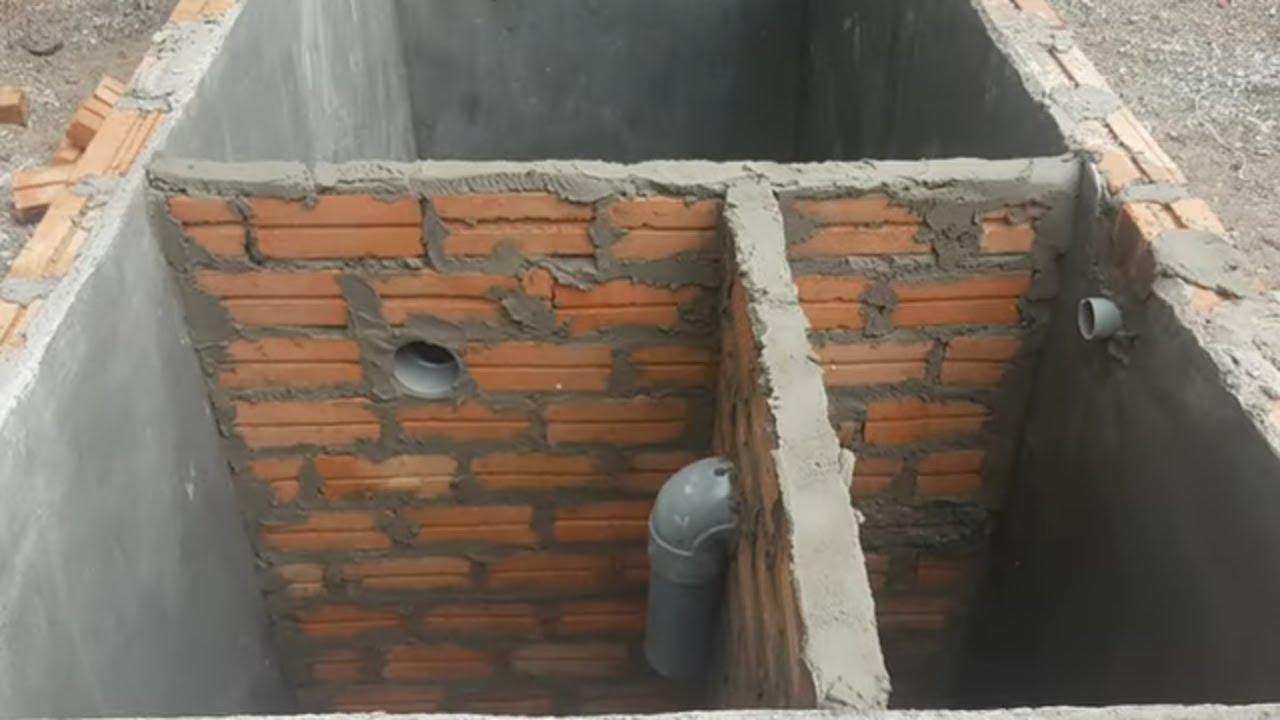 Hầm r&uacute;t nước thải ti&ecirc;u chuẩn