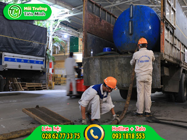 h&uacute;t chất thải c&ocirc;ng nghiệp tphcm quy tr&igrave;nh 