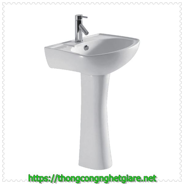 K&iacute;ch thước Lavabo g&oacute;c nhỏ nhất
