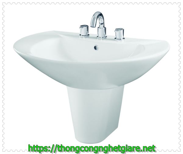 K&iacute;ch thước Lavabo ch&acirc;n lửng