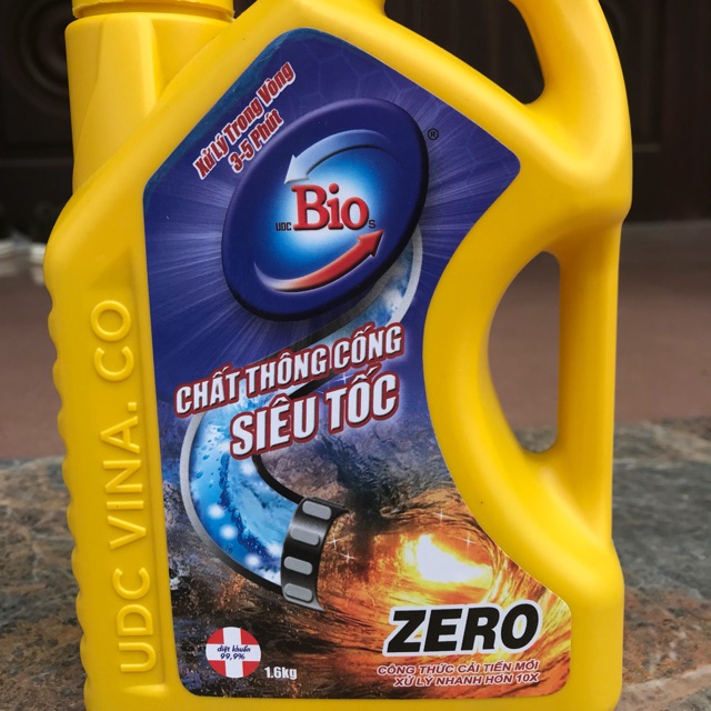 Nước th&ocirc;ng nghẹt cầu cống Bio
