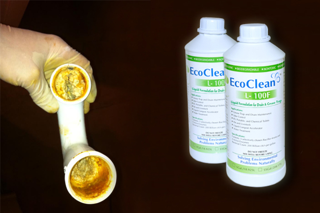 Nước th&ocirc;ng nghẹt cầu cống EcoClean L 100F