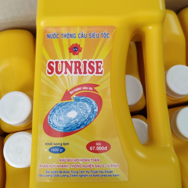 Nước th&ocirc;ng nghẹt cầu cống Sunrise