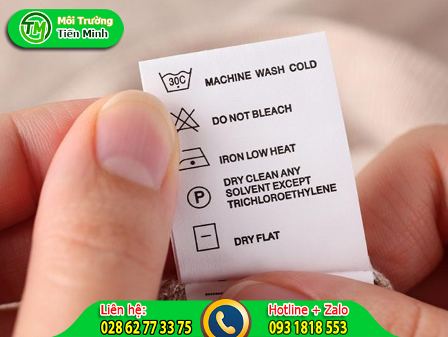 Xem th&ocirc;ng tin hướng dẫn bảo quản quần &aacute;o tr&ecirc;n nh&atilde;n m&aacute;c