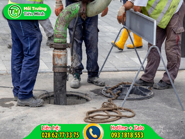 Đơn vị rút hầm cầu quận 6 xử lý khắc phục an toàn