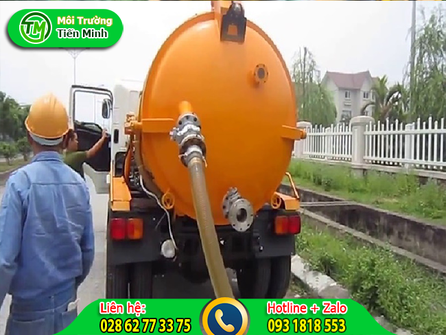 Rút hầm cầu quận 8 hoạt động ở nhiều khu vực