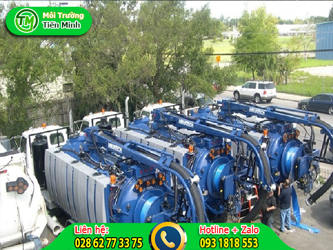 Hút hầm cầu Tiến Minh nhiều khu vực