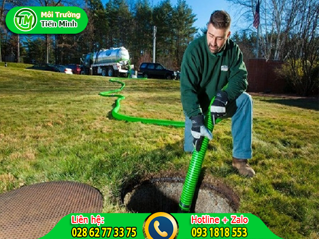 Công ty rút hầm cầu quận 6 Tiến Minh uy tín, chất lượng