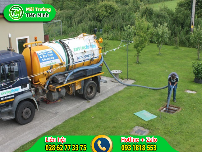 Công ty rút hầm cầu quận 8 Tiến Minh xử lý kịp thời