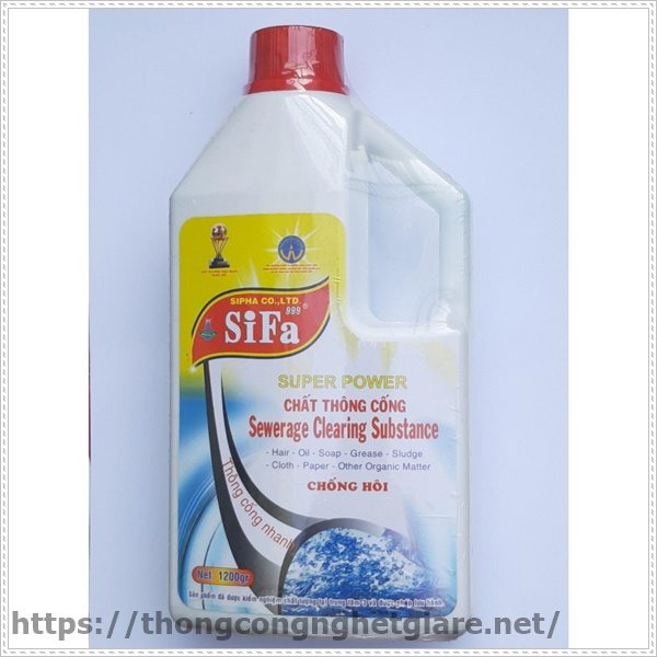 Thời điểm sử dụng nước th&ocirc;ng cống Sifa