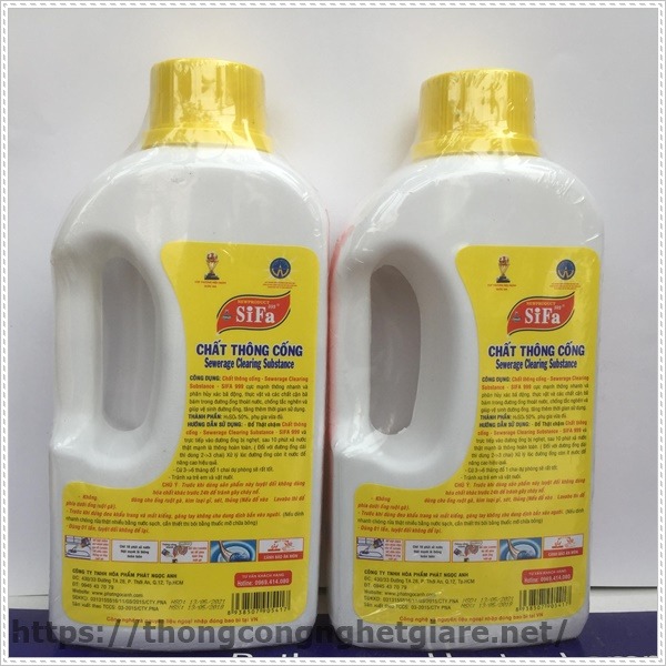 Ưu điểm của nước th&ocirc;ng cống Sifa