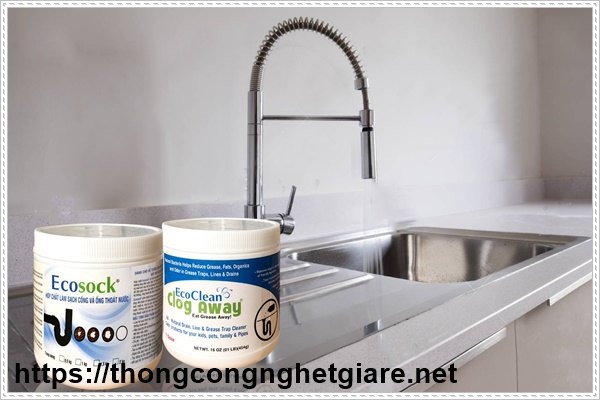 Hai bước sử dụng bột hủy dầu mỡ hiệu quả