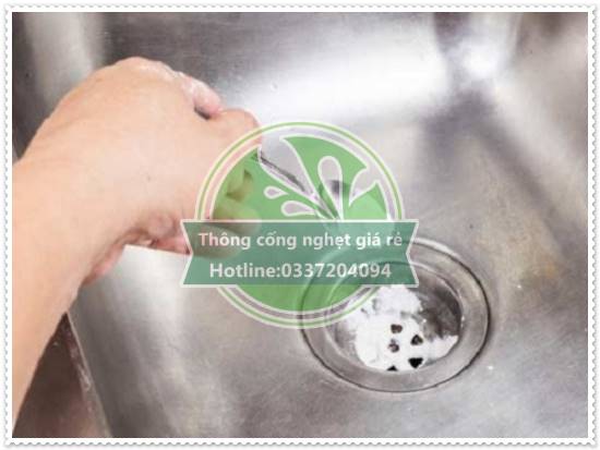 Thông tắc chậu rửa hiệu quả