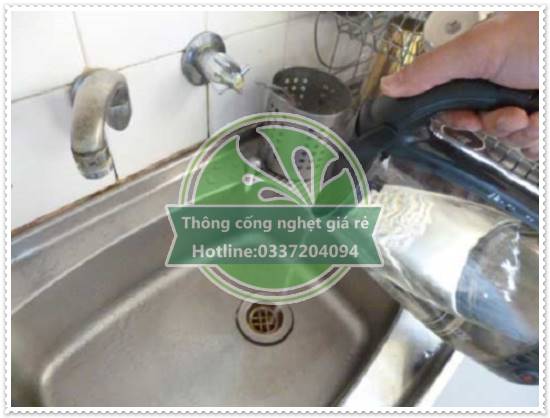 Dịch vụ thông tắc chậu rửa tại nhà