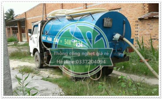 giá hút bể phốt của công ty uy tín