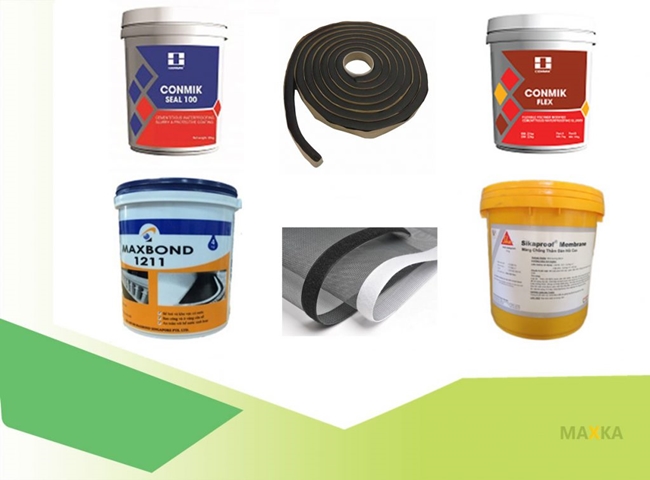 Những loại keo chống thấm nhà vệ sinh thông dụng