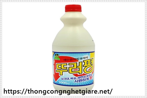 Nước th&ocirc;ng cống cực mạnh l&agrave; g&igrave;?