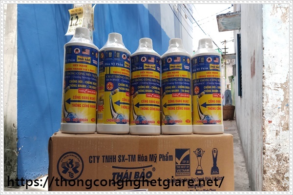 C&aacute;c loại nước th&ocirc;ng cống cực mạnh chuy&ecirc;n dụng