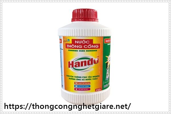 nước th&ocirc;ng cống cực mạnh Hando