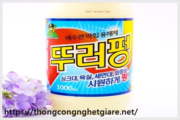 nước th&ocirc;ng cống cực mạnh h&agrave;n quốc